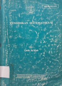 Pendidikan matematika II