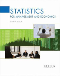 Statistics for management and economics