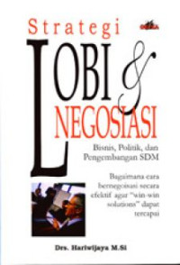 Strategi lobi dan negoisasi