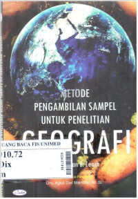 Metode pengambilan sampel untuk penelitian geografi