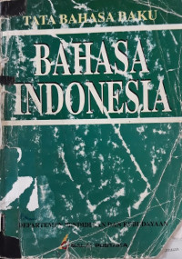 Tata bahasa baku : bahasa Indonesia