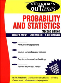 Schaum's outlines : probability and statistics