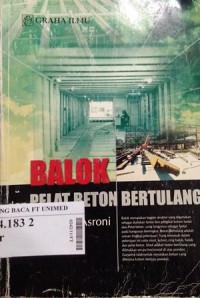 Balok dan pelat beton bertulang