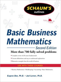 Schaum's outlines : basic business mathematics