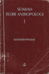Sejarah teori antropologi I