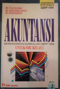 Akuntansi 2 untuk SMU kelas 2