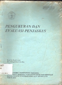 Pengukuran dan evaluasi penjaskes