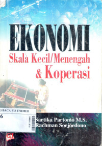 Ekonomi skala kecil/menengah & koperasi