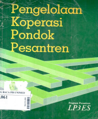 Pengelolaan koperasi pondok pesantren