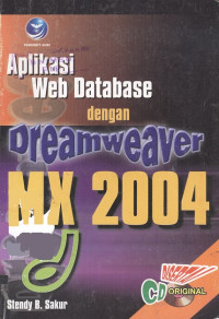 Aplikasi web database dengan dreamweaver MX 2004