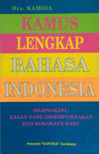 Kamus lengkap bahasa Indonesia