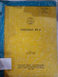 Pendidikan IPA II