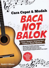 Cara cepat & mudah baca not balok