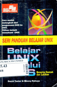 Belajar UNIX melalui DOS : beserta contoh dan latihan