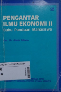 Pengantar ilmu ekonomi II