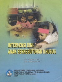 Intervensi dini anak berkebutuhan khusus