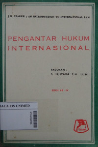 Image of Pengantar hukum internasional