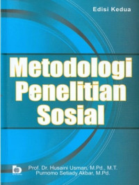Metodologi penelitian sosial