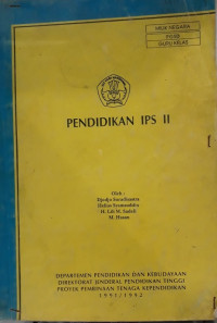 Pendidikan IPS II