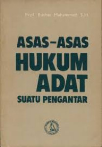 Asas-asas hukum adat