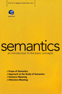Semantics an introduction to the basic concepts