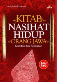 Kitab nasihat hidup orang jawa