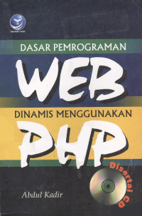 Dasar pemrograman WEB dinamis menggunakan PHP