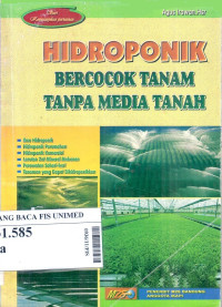 Hidroponik bercocok tanam tanpa media tanah