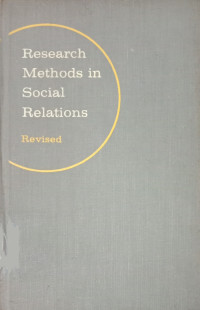 Research methods in social relations