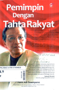 Pemimpin dengan tahta rakyat