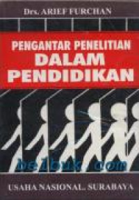 Pengantar penelitian dalam pendidikan