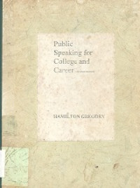 Public speaking for college and career