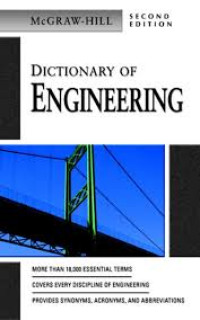 Dictionary of engineering