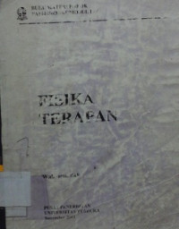 Buku materi pokok fisika terapan PAFI 4450/3 sks/modul 1-9