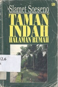 Taman indah halaman rumah