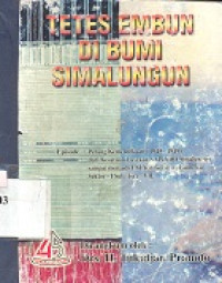 Tetes embun di bumi simalungun