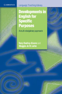 Developments in English for specific purposes : a multi-disciplinary approach