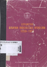 Struktur drama Indonesia modern 1980-1990