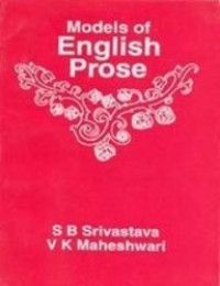 Image of Models of english prose
