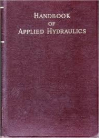 Handbook of applied hydraulics