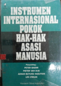 Instrumen internasional pokok-pokok hak-hak asai manusia