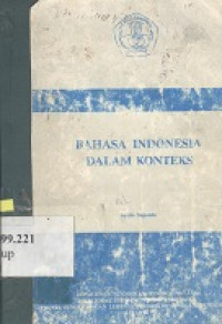Bahasa Indonesia dalam konteks