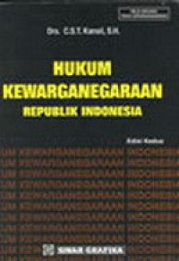 Hukum kewarganegaraan Indonesia