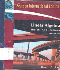 Linear algebra and its applications