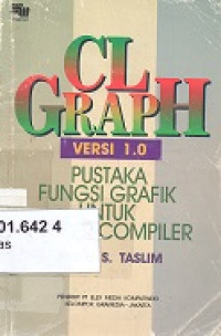 Clgraph versi 1.0 : pustaka fungsi grafik untuk clipper compiler