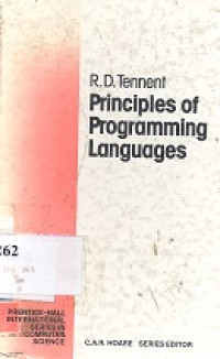 Principles of programming languages