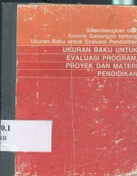 Image of Ukuran baku untuk evaluasi program, proyek dan materi pendidikan
