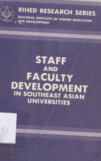 Image of Staff and faculty development in southeast Asian Universities