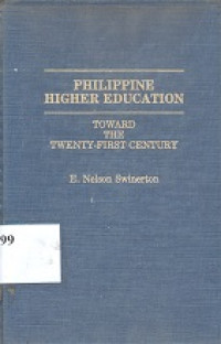 Image of Philippine higher education : toward the twenty-first century