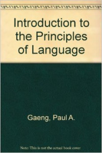 Introduction to the principles of language